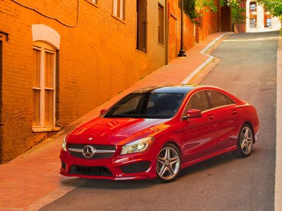 Mercedes-Benz CLA250 2014 Poster with Hanger
