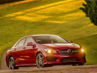 Mercedes-Benz CLA250 2014 Poster with Hanger