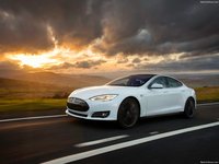 Tesla Model S UK 2013 Longsleeve T-shirt #1254366