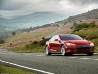 Tesla Model S UK 2013 Longsleeve T-shirt #1254370
