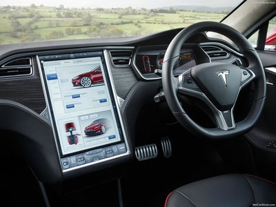 Tesla Model S UK 2013 Mouse Pad 1254432