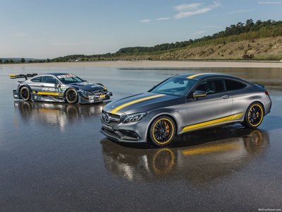 Mercedes-Benz C63 AMG Coupe Edition 1 2017 poster
