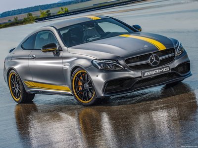 Mercedes-Benz C63 AMG Coupe Edition 1 2017 poster
