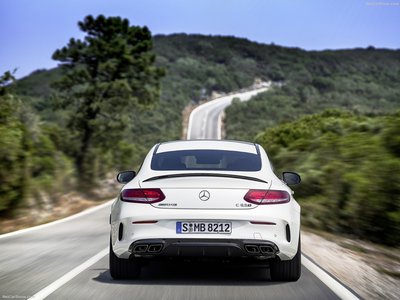 Mercedes-Benz C63 AMG Coupe 2017 poster