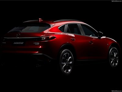 Mazda CX-4 2017 metal framed poster