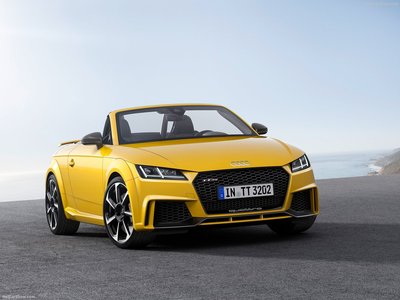 Audi TT RS Roadster 2017 canvas poster