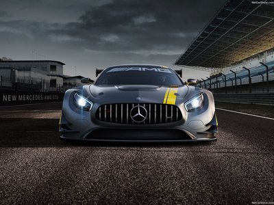 Mercedes-Benz AMG GT3 2015 Poster with Hanger