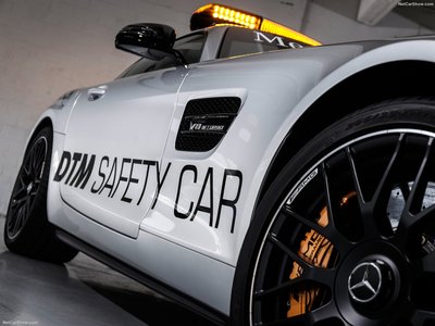 Mercedes-Benz AMG GT S DTM Safety Car 2015 wooden framed poster