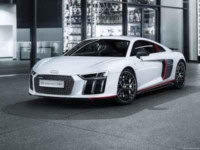 Audi R8 Coupe V10 plus selection 24h 2016 poster