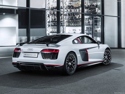 Audi R8 Coupe V10 plus selection 24h 2016 Poster with Hanger
