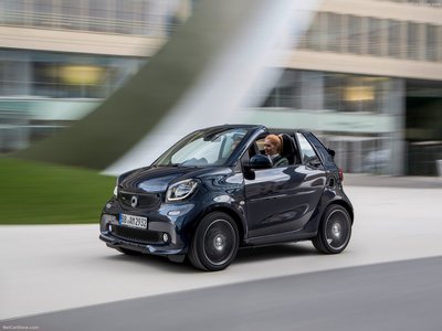 Brabus Smart fortwo Cabrio 2017 Poster with Hanger
