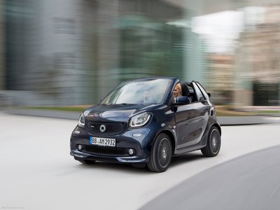 Brabus Smart fortwo Cabrio 2017 Poster with Hanger