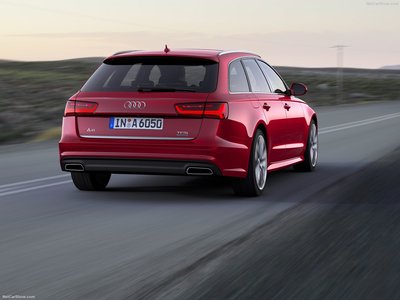 Audi A6 Avant 2017 poster