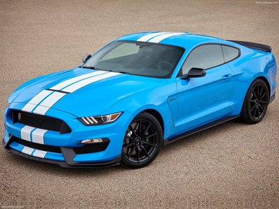 Ford Mustang Shelby GT350 2017 canvas poster