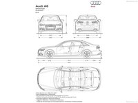 Audi A6 2017 tote bag #1258931
