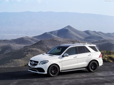 Mercedes-Benz GLE 63 AMG 2016 Poster with Hanger