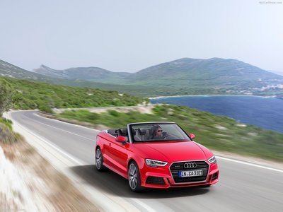 Audi A3 Cabriolet 2017 Poster with Hanger
