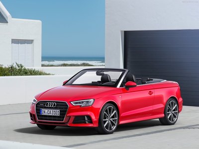 Audi A3 Cabriolet 2017 Poster with Hanger
