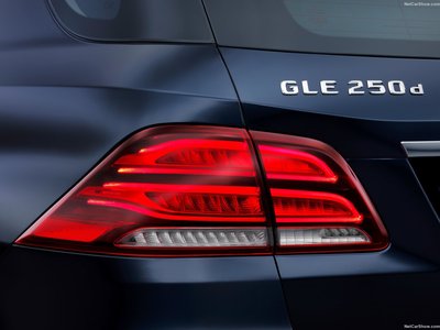 Mercedes-Benz GLE 2016 metal framed poster