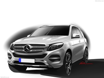 Mercedes-Benz GLE 2016 Mouse Pad 1261224