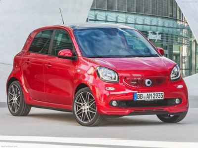 Brabus Smart forfour 2017 Poster with Hanger