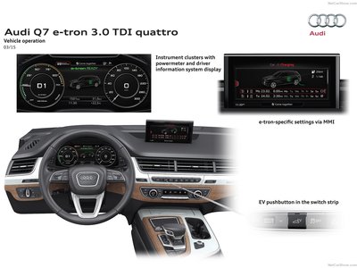 Audi Q7 e-tron 3.0 TDI quattro 2017 tote bag #1262609