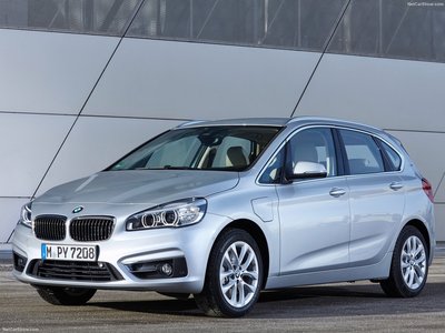 BMW 225xe Active Tourer 2016 Poster with Hanger