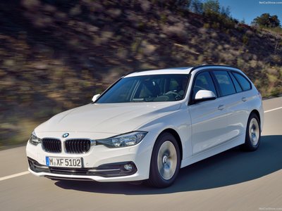 BMW 3-Series 2016 canvas poster