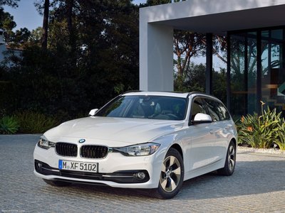 BMW 3-Series 2016 metal framed poster