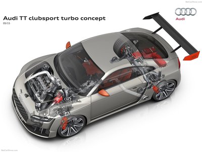 Audi TT Clubsport Turbo Concept 2015 Poster 1263147