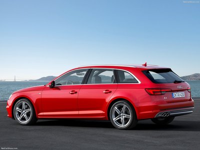 Audi A4 Avant 2016 Poster with Hanger