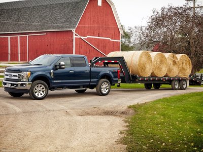 Ford F-Series Super Duty 2017 Poster with Hanger