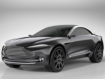 Aston Martin DBX Concept 2015 metal framed poster