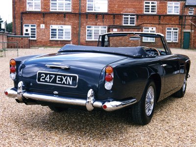 Aston Martin DB4 Convertible 1961 poster