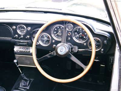 Aston Martin DB4 Convertible 1961 wooden framed poster