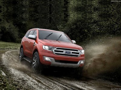 Ford Everest 2016 canvas poster