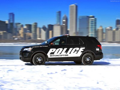 Ford Police Interceptor Utility 2016 Mouse Pad 1266051