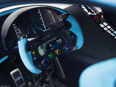 Bugatti Vision Gran Turismo Concept 2015 Poster with Hanger