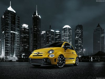 Fiat 595 Abarth 2017 Poster with Hanger