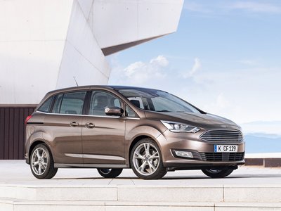 Ford Grand C-MAX 2015 canvas poster