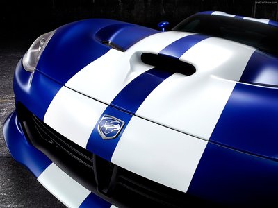 Dodge SRT Viper GTS Launch Edition 2013 Poster with Hanger