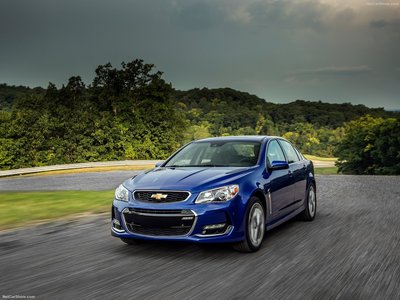 Chevrolet SS 2016 Poster with Hanger