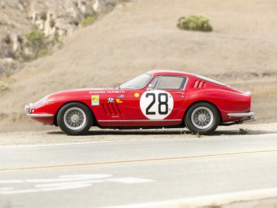Ferrari 275 GTB Competizione 1966 poster