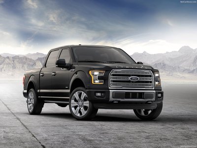 Ford F-150 Limited 2016 canvas poster