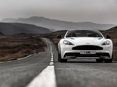 Aston Martin Vanquish Carbon White 2015 Poster 1270573