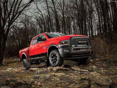 Dodge Ram Power Wagon 2017 Poster with Hanger