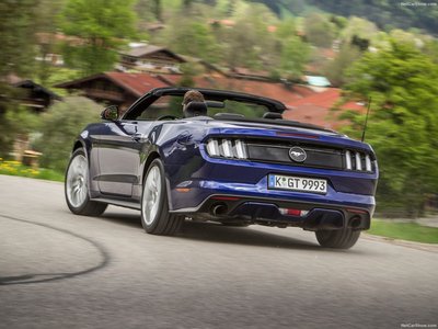 Ford Mustang Convertible [EU] 2015 Poster with Hanger