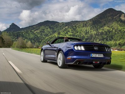 Ford Mustang Convertible [EU] 2015 Poster with Hanger