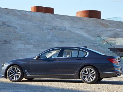 BMW 730d 2016 Poster with Hanger