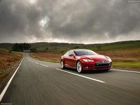 Tesla Model S UK 2013 Longsleeve T-shirt #1272587